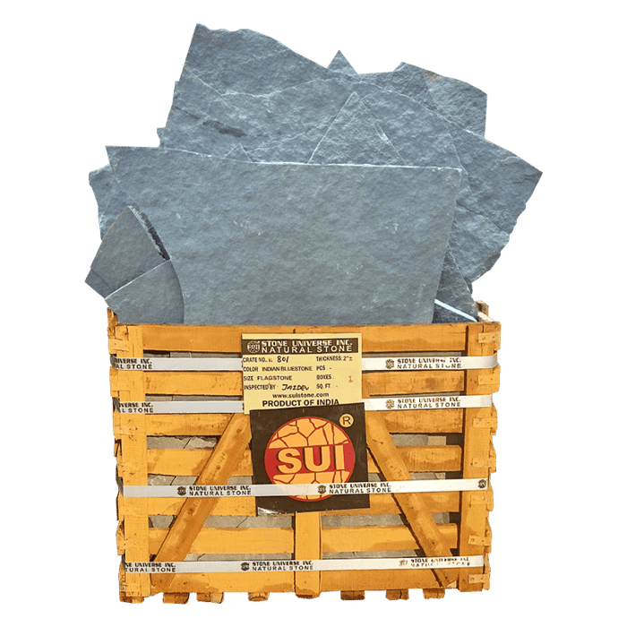 Indian Bluestone Flagstone — bulk natural stone available at Behrens Landscape Material & Supply in Deer Park, IL