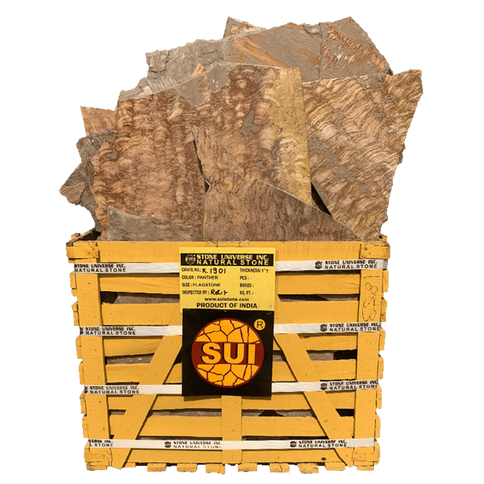 Panther Flagstone — bulk natural stone available at Behrens Landscape Material & Supply in Deer Park, IL