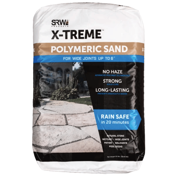 X-Treme Polymeric Sand – Granite (Grey) — bulk sand available at Behrens Landscape Material & Supply in Deer Park, IL