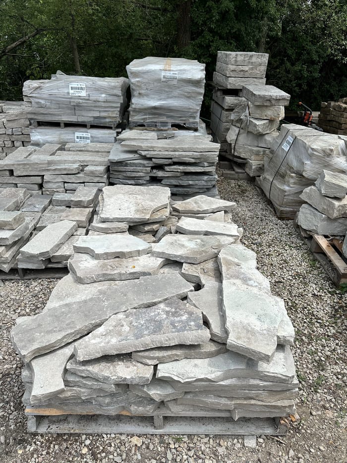 Fond du Lac Steppers — bulk natural stone available at Behrens Landscape Material & Supply in Deer Park, IL
