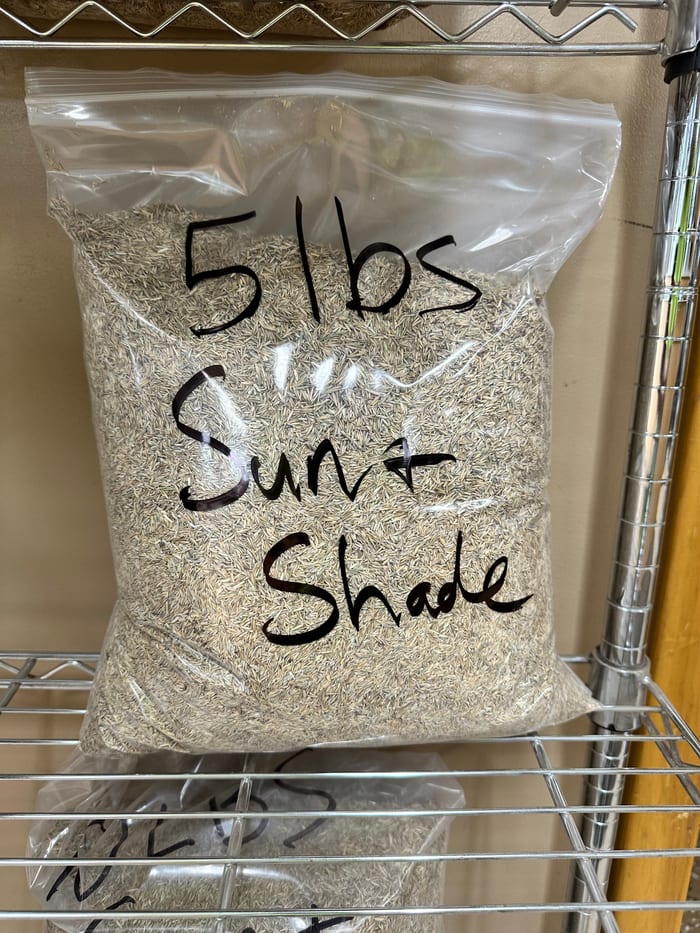 Sun & Shade Mix (per lb.) — bulk lawn & seed available at Behrens Landscape Material & Supply in Deer Park, IL