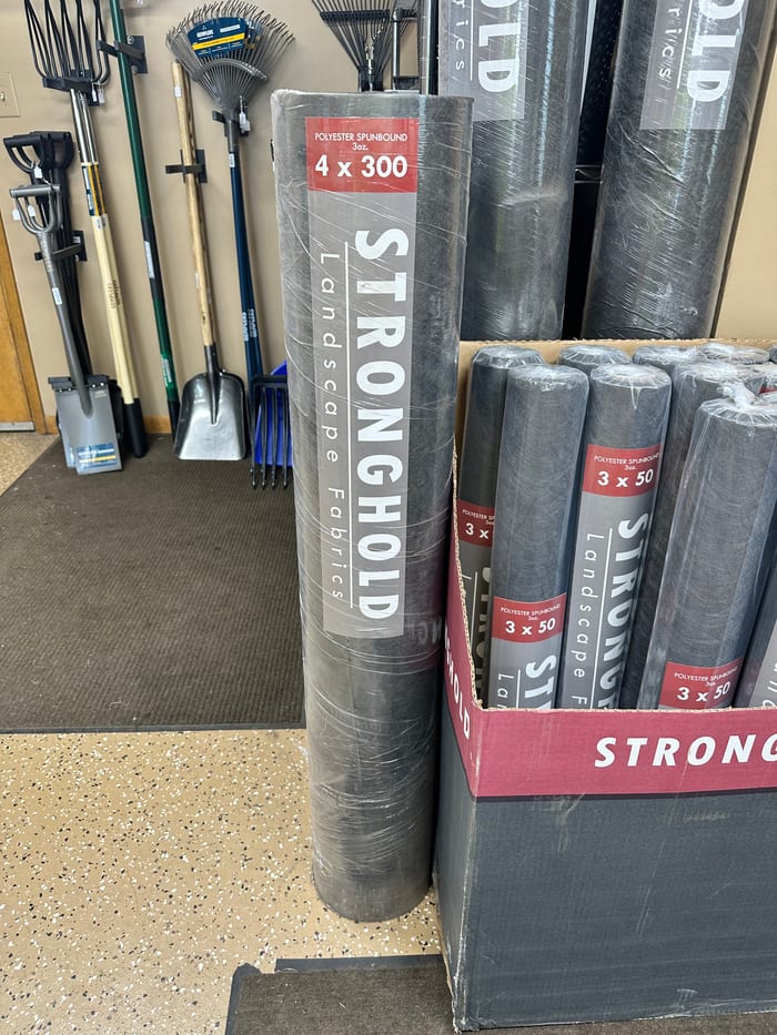 Landscape Fabric (4' x 300') — bulk lawn & seed available at Behrens Landscape Material & Supply in Deer Park, IL