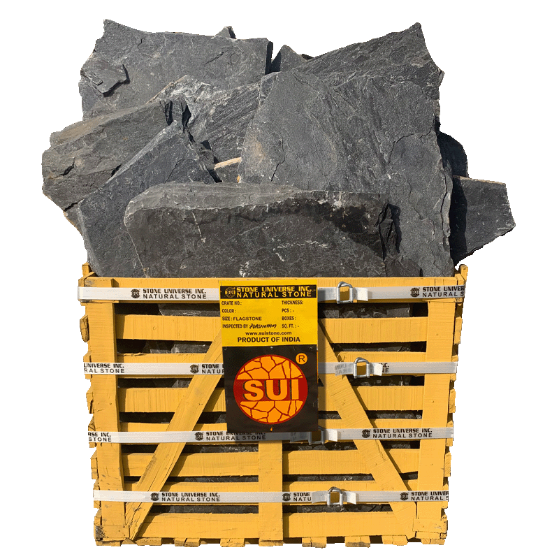 Silver Pearl Flagstone — bulk natural stone at Behrens Landscape Material & Supply, Deer Park IL