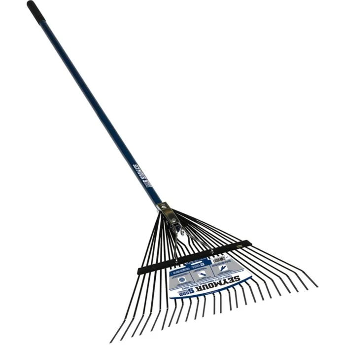 24" Steel Leaf Rake — bulk tools at Behrens Landscape Material & Supply, Deer Park IL
