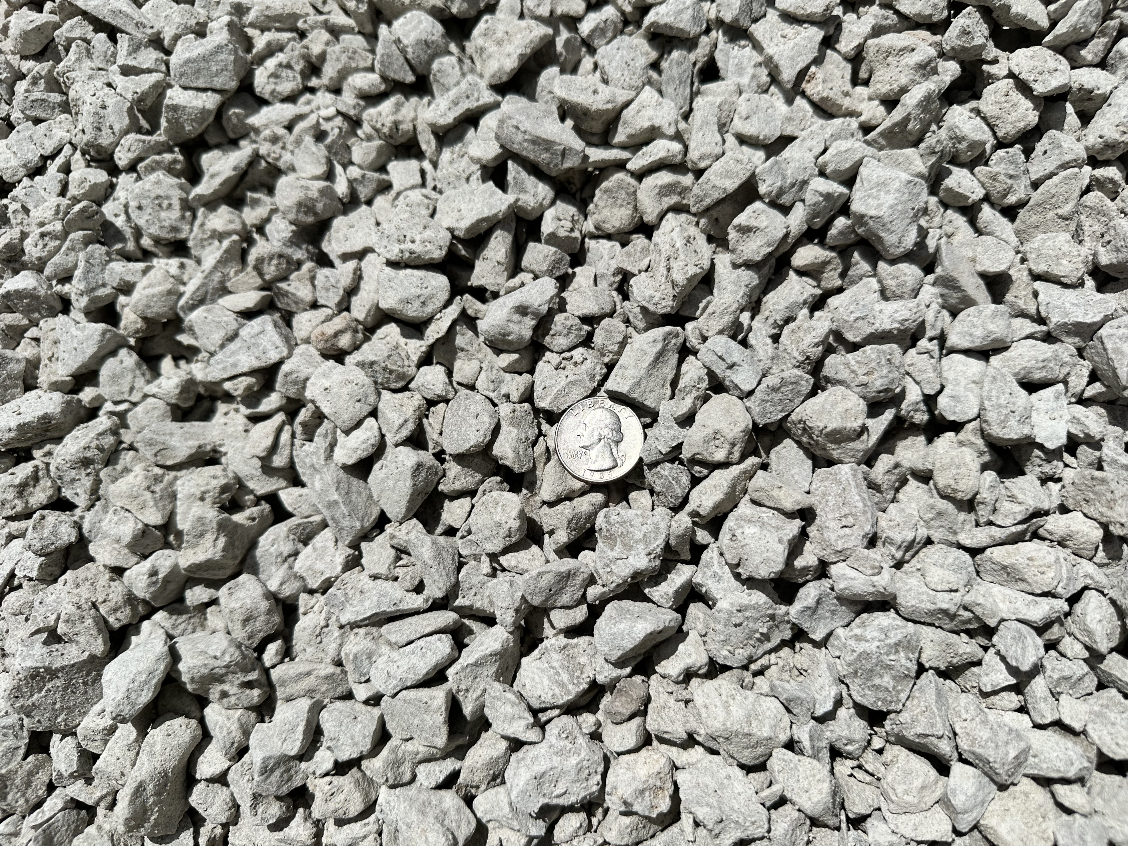 CA-7 Limestone (3/4" Chips) — bulk stone & gravel at Behrens Landscape Material & Supply, Deer Park IL