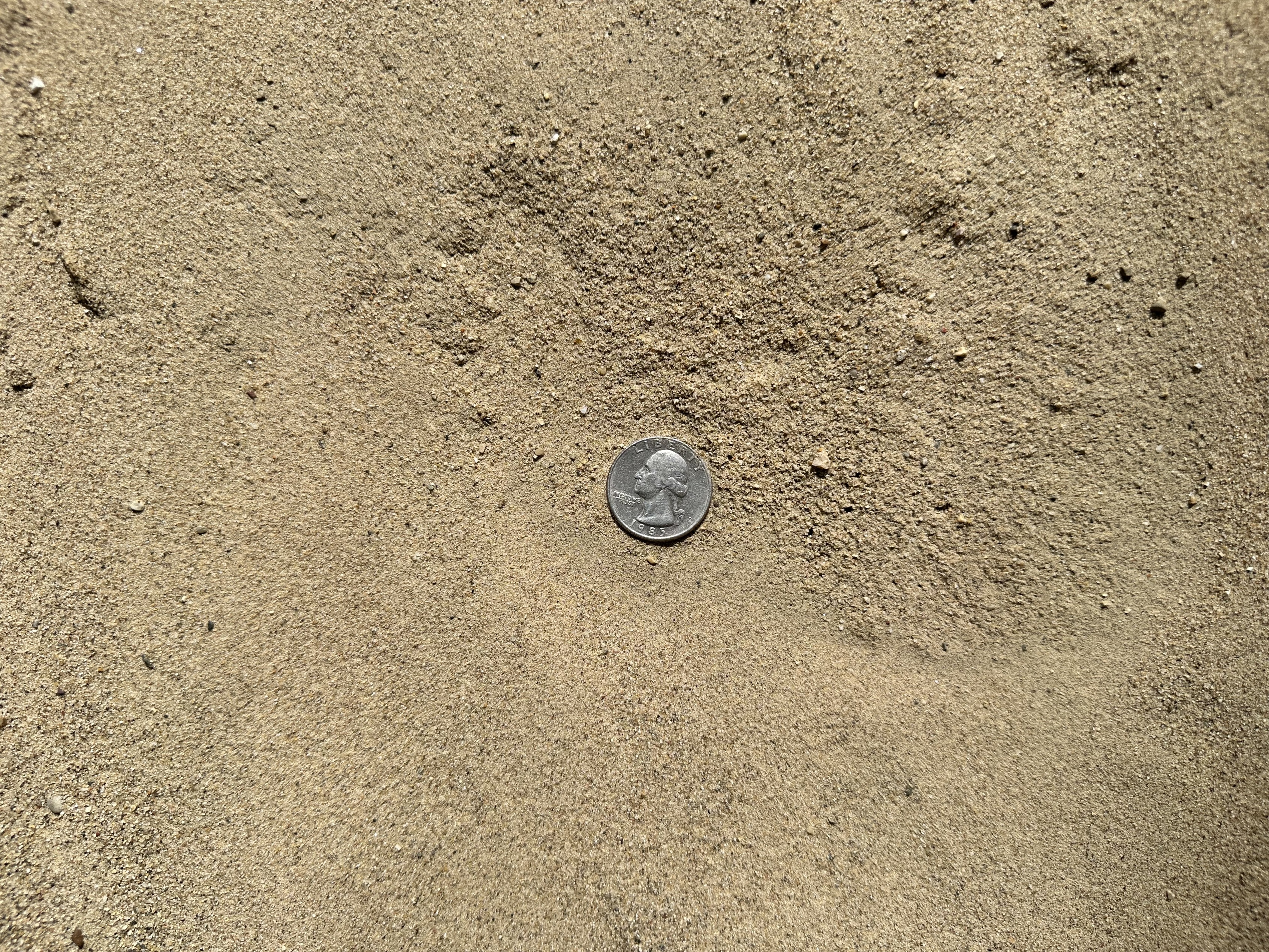 Mason Sand — bulk sand at Behrens Landscape Material & Supply, Deer Park IL