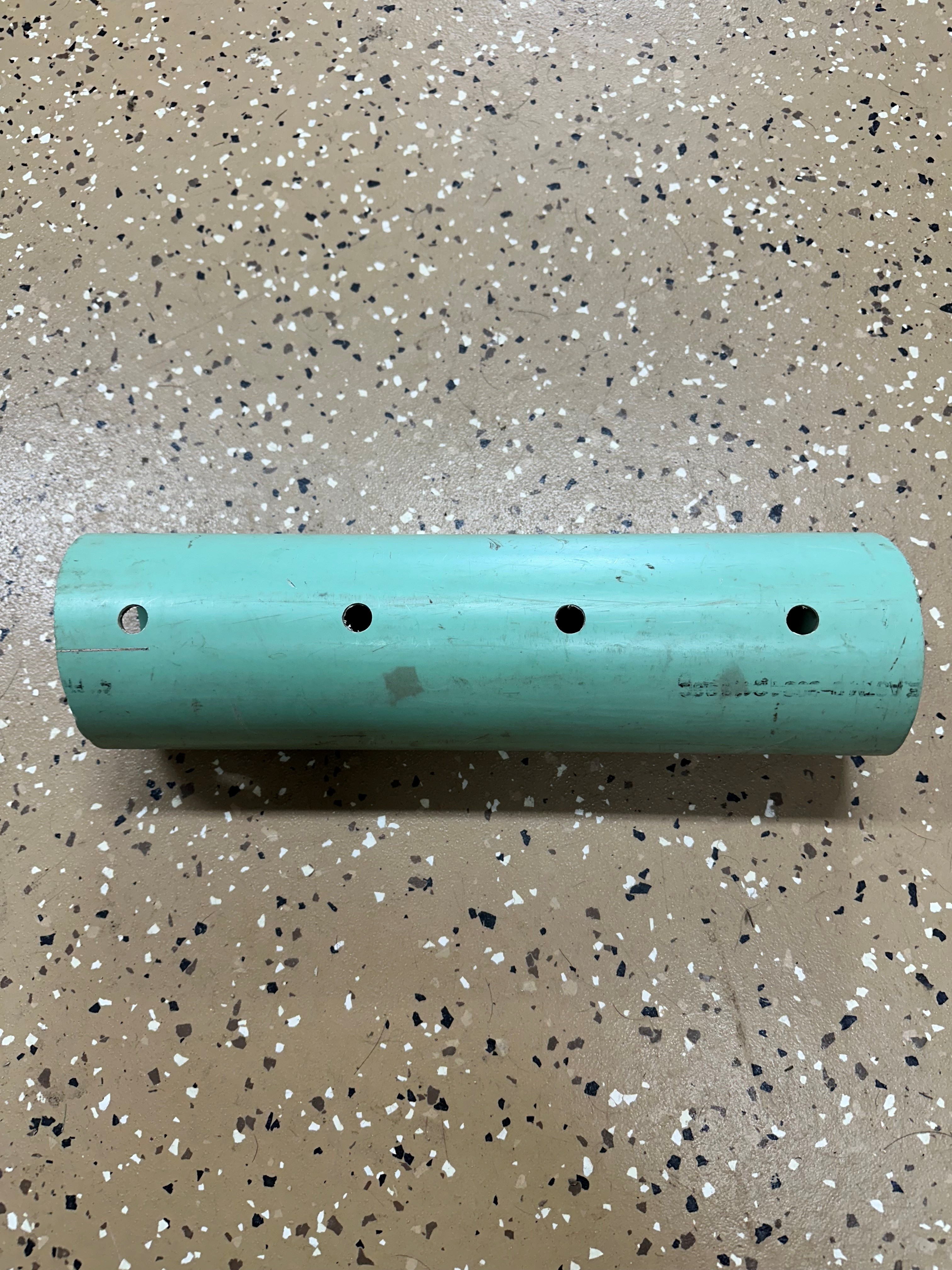 4" Perforated Drainpipe PVC Green 10' — bulk tools at Behrens Landscape Material & Supply, Deer Park IL