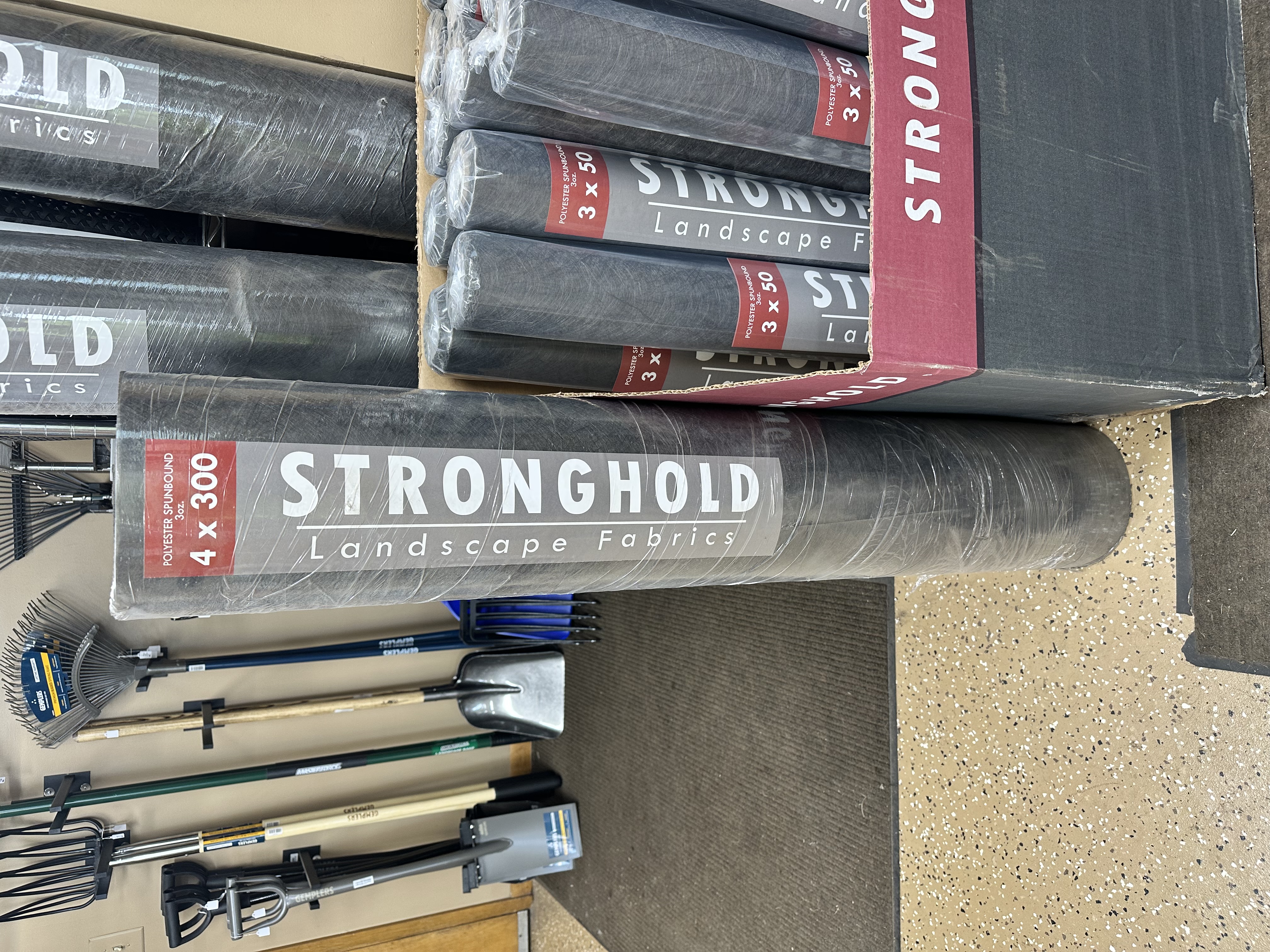 Landscape Fabric (4' x 300') — bulk lawn & seed at Behrens Landscape Material & Supply, Deer Park IL